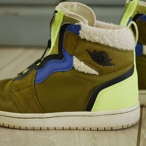 Size 7.5 - Air Jordan 1 Retro Zip High Utility Pack W (Pre-Owned)